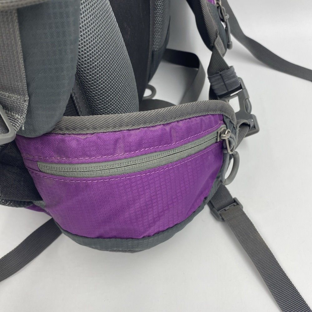 OutdoorMaster Hiking Backpacking 50L‎ Travel Carry-On Waterproof Cover Purple - Picture 11 of 16